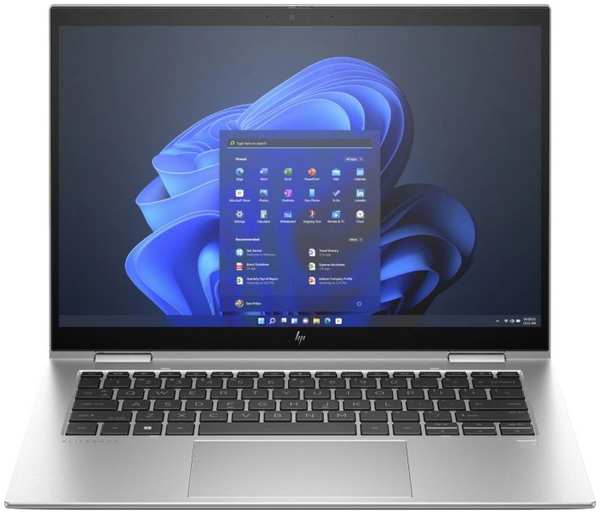 Ноутбук HP EliteBook x360 1040 G10 9M491AT i7 1355U/16GB/512GB SSD/Iris Xe graphics/14″ Touch WUXGA/WiFi/BT/Cam/Win11Pro/silver