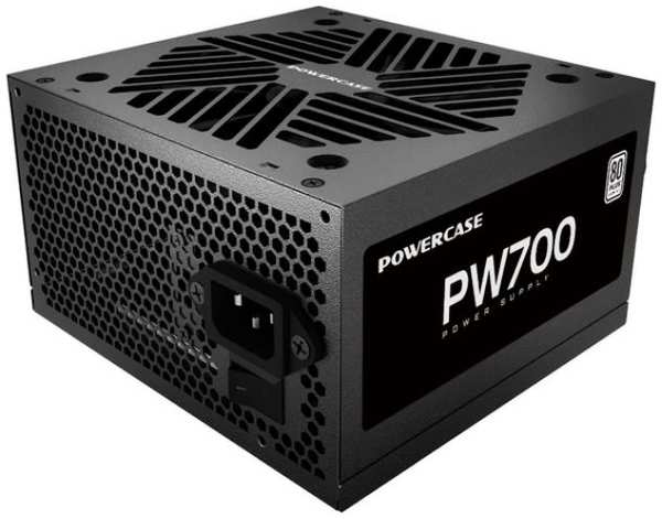 Блок питания ATX Powercase PW700 PS-700W-DC 700W, 80 Plus