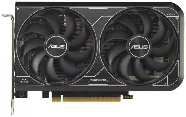 Видеокарта PCI-E ASUS GeForce RTX 4060 TI DUAL OC V2 (DUAL-RTX4060TI-O8G-V2) 8GB GDDR6 128bit 5nm 2310/18000MHz HDMI 3*DP