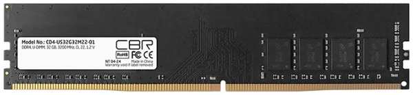 Модуль памяти DDR4 32GB CBR CD4-US32G32M22-01 PC4-25600, 3200MHz, CL22, 1.2V