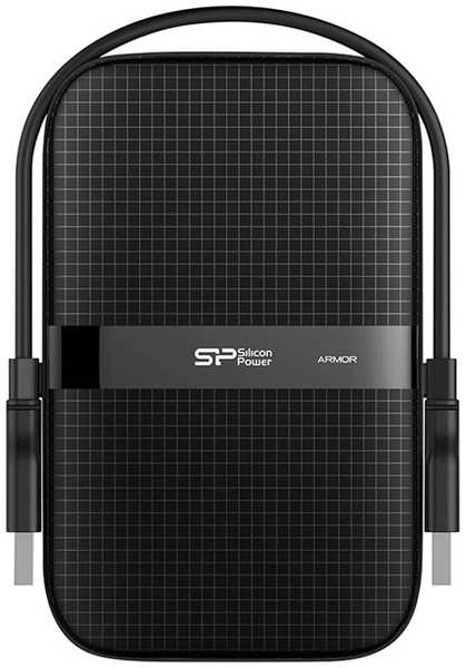 Внешний диск HDD 2.5'' Silicon Power A60 Armor SP010TBPHDA60S3A 1TB, USB 3.0