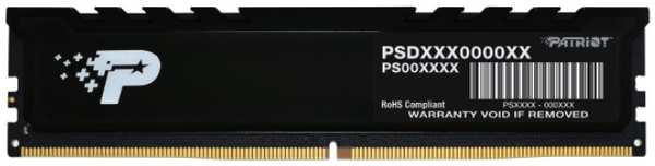 Модуль памяти DDR5 16GB Patriot Memory PSP516G56002H1 Signature Premium PC5-44800 5600Mhz CL46 288Pin 1.1V 9698880000