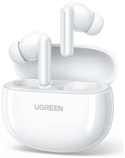 Наушники беспроводные UGREEN WS207 45110_ HiTune T3C Wireless Earbuds, white 9698880282