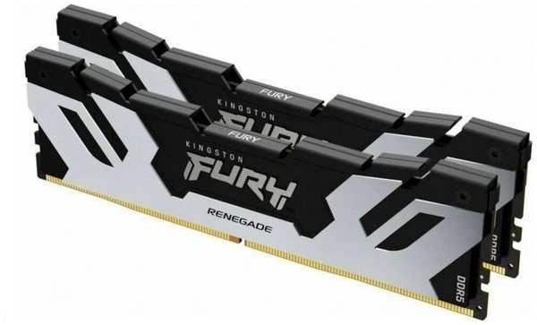 Модуль памяти DDR5 64GB (2*32GB) Kingston FURY KF564C32BBK2-64 Beast Black XMP PC5-51200 6400Mhz 2RX8 CL32 1.4V 288-pin 16Gbit 9698881457