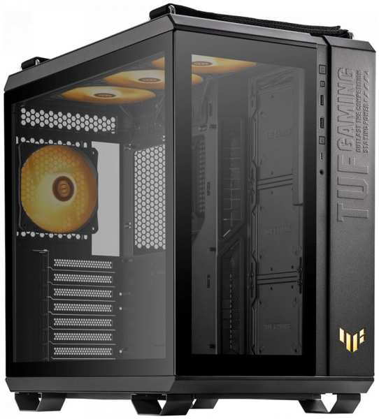 Корпус ATX ASUS TUF GAMING GT502 PLUS 90DC0090-B19010 черный, без БП, окно из закаленного стекла, 2*USB 3.2, Type-C, audio 9698882016