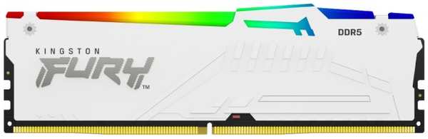 Модуль памяти DDR4 64GB (4*16GB) Kingston FURY KF560C40BWAK4-64 6000MHz CL40 Beast White RGB XMP 9698882018