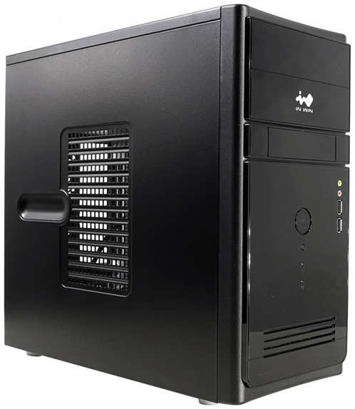 Корпус mATX InWin ENR021 6197045 черный, 600W, 2*USB 3.0, HD audio 9698882020