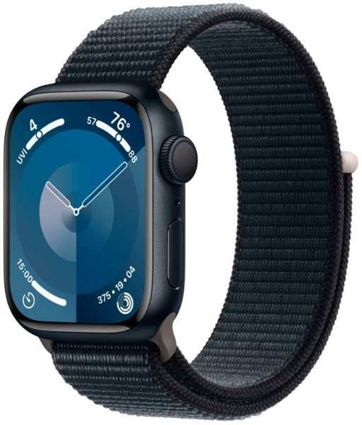 Часы Apple Watch S9 45mm MR9C3 Midnight Aluminium Case with Midnight Sport Loop (ZP/A) 9698882094