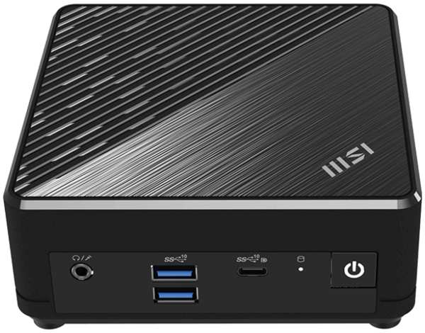 Неттоп MSI Cubi N ADL-019RU slim 9S6-B0A911-220 N100/4GB/128GB SSD/UHD graphics/2*GbitEth/USB Type-C/HDMI/DP/65W/Win11Pro