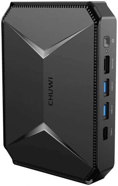 Компьютер Chuwi HeroBox CWI527P N100/8GB/256GB SSD/UHD graphics /GbitEth/WiFi/BT/36W/Win11Pro/black 9698882274