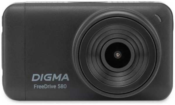 Видеорегистратор автомобильный Digma FreeDrive 580 FD580 черный 4Mpix 1296x2304 1296p 140гр. GP2178 9698882303