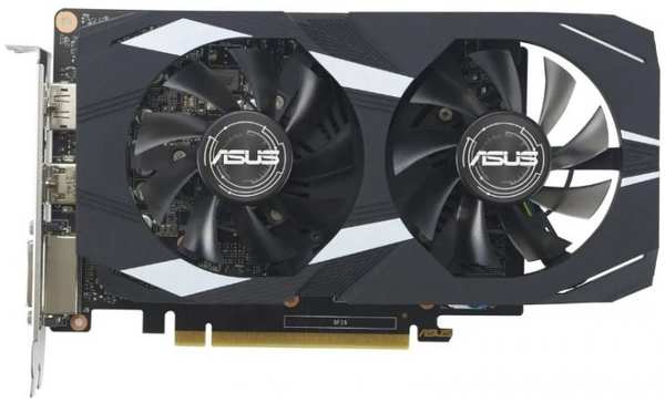 Видеокарта PCI-E ASUS GeForce GTX 1650 Dual EVO (DUAL-GTX1650-4GD6-P-EVO) 90YV0EZE-M0NA00 4GB GDDR6 128bit 1590/12000MHz HDMI/DP/VGA 9698882860