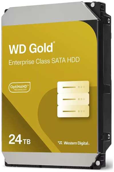 Жесткий диск 24TB SATA 6Gb/s Western Digital WD241KRYZ 3.5″ Gold, 298MB, 7200 rpm 9698882867