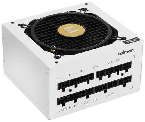 Блок питания Zalman ZM750-TMX2 WH 750W, APFC, 120mm Fan, 80+ Gold Gen5, Full Modular, white 9698882898