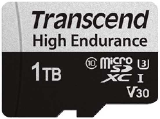 Карта памяти MicroSDXC 512GB Transcend TS512GUSD350V 350V (высокой надёжности), UHS-I Class 10 U1, с адаптером 9698882967