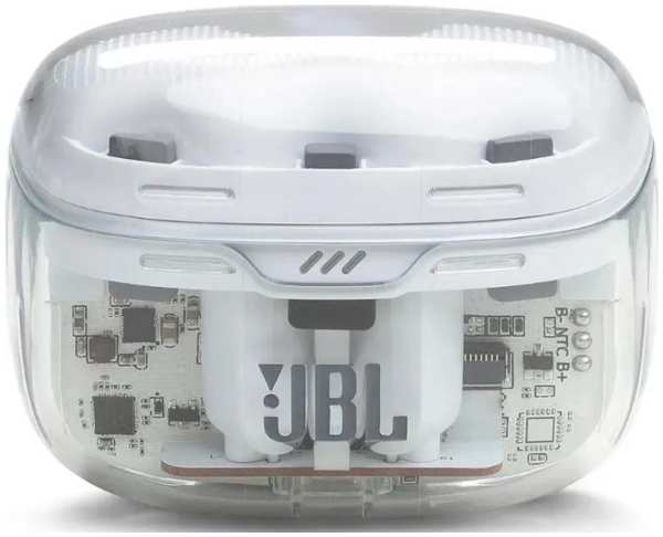 Гарнитура беспроводная JBL Tune Beam Ghost JBLTBEAMGWHT внутриканальная, белая, BT, в ушную раковину (7000013589) 9698883138