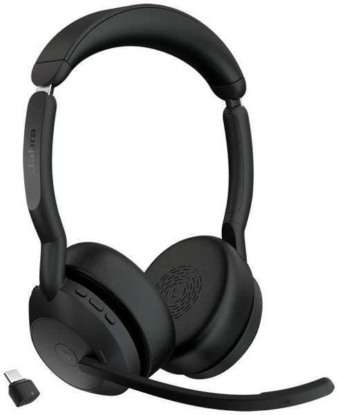 Гарнитура беспроводная Jabra Evolve2 55 25599-999-899 Link380c MS Stereo