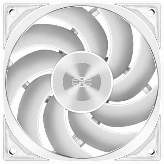 Вентилятор для корпуса PCCooler F5R120 WH 120x120x25mm, 2200RPM, 86.73CFM, 32dBA, 4-pin PWM, White 9698883383