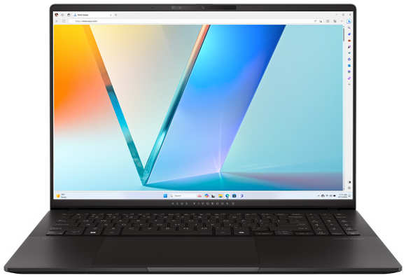 Ноутбук ASUS Vivobook S 16 M5606WA-MX034W 90NB14B2-M002B0 Ryzen AI 9 HX 370/32GB/1TB SSD/Radeon Graphics/16″ 3.2K OLED/cam/BT/WiFi/Win11Home/Neutral B