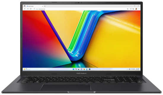 Ноутбук ASUS Vivobook 17X K3704VA-AU088 90NB1091-M003L0 i5-13500H/16GB/1TB SSD/Iris Xe Graphics/17.3″ FHD IPS/cam/BT/WiFi/noOS/Indie Black 9698883461