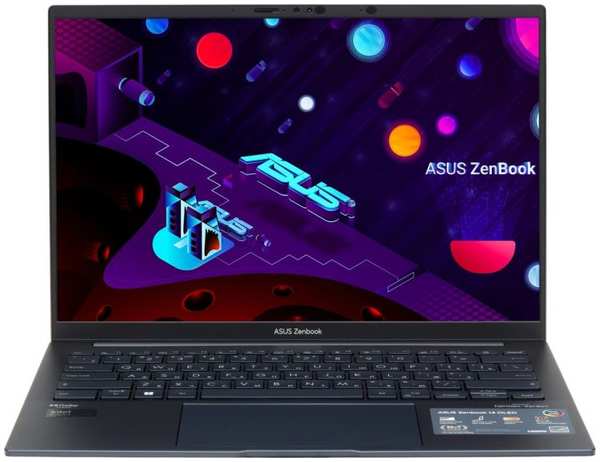 Ноутбук ASUS Zenbook 14 UX3405MA-QD183W 90NB11R1-M00SX0 Ultra 7 155H/16GB/1TB SSD/Arc Graphics/14″ OLED WUXGA/cam/BT/WiFi/Win11Home/Ponder