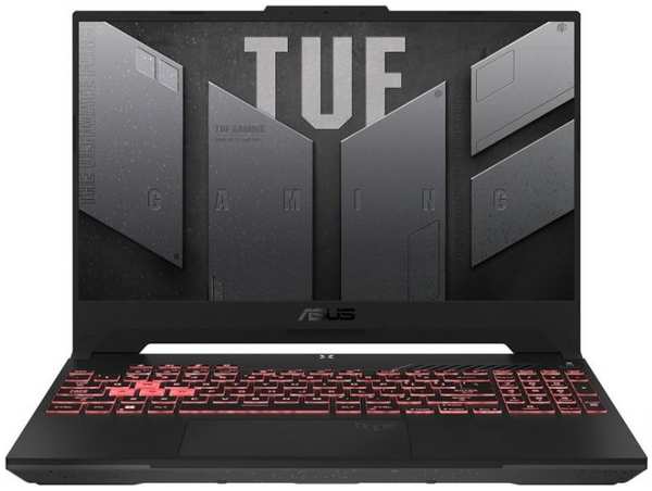 Игровой ноутбук ASUS TUF Gaming A15 FA507NV-LP133 90NR0E85-M00BN0 Ryzen 5 7535HS/16GB/512GB SSD/GeForce RTX 4060 8GB/15.6″ FHD IPS/WiFi/BT/cam/noOS/mecha gray 9698883567