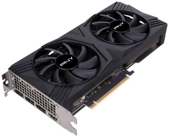 Видеокарта PCI-E PNY GeForce RTX 4060 Ti VERTO OC Dual Fan (VCG4060T16DFXPB1-O) 8GB GDDR6 128bit 5nm 1830/18000MHz HDMI/3*DP 9698883634