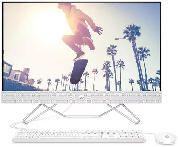 Моноблок 27'' HP 27-cb1100ci NT 6L9Y3EA#UUQ i3-1215U/8GB/256GB SSD/Internal Graphics/1920x1080/noDVD/kbd&mouse wired/cam/FreeDOS/Starry white 9698883830