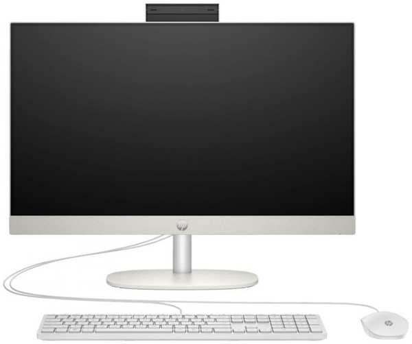 Моноблок 23.8'' HP 24-cr0038ci NT 7Y063EA#UUQ i5-1335U/8GB/512GB SSD/Internal Graphics/1920x1080/noDVD/kbd(rus)&mouse wired/cam/Win11Ru