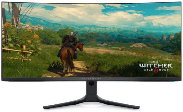 Монитор 34″ Dell AW3423DWF , IPS, 3440x1440, 165Hz, 1ms, 1000cd/m2, 178°/178°, 1000:1, DP, HDMI