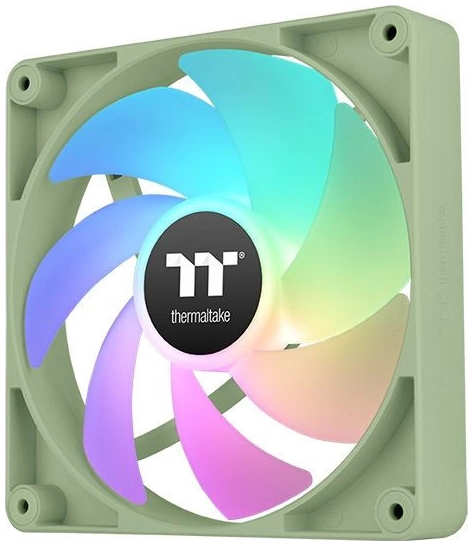 Вентилятор для корпуса Thermaltake CT140 ARGB Sync Matcha CL-F203-PL14MG-A 140x140x25mm, 500-1500rpm, 77.37CFM, 30.5dBa, 4-pin PWM, (2-Pack)