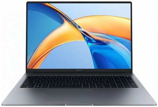 Ноутбук Honor MagicBook X14 5301AKAU Ryzen 5 7640HS/16GB/512GB SSD/Radeon 760M/14″ WUXGA IPS/WiFi/BT/cam/DOS/gray 9698885261