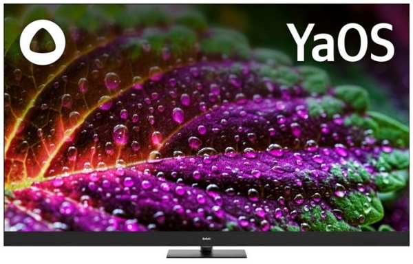 Телевизор BBK 65LED-8259/UTS2C (B) QLED 65″ Яндекс.ТВ / 4K Ultra HD 60Hz DVB-T2 DVB-C DVB-S2 USB WiFi Smart TV (RUS)