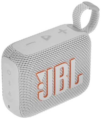 Портативная акустика 1.0 JBL GO 4 белая