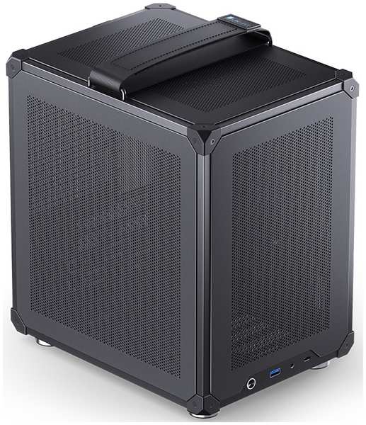 Корпус mini-ITX JONSBO C6-ITX , без БП, USB3.0, USB Type-C, audio