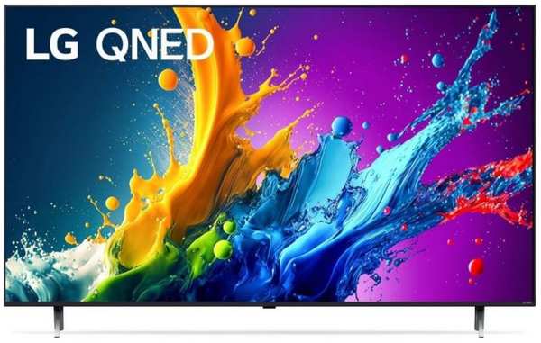 Телевизор LG 75QNED80T6A.ARUB 75″ черный титан 4K Ultra HD 60Hz DVB-T DVB-T2 DVB-C DVB-S DVB-S2 USB WiFi Smart TV 9698889569