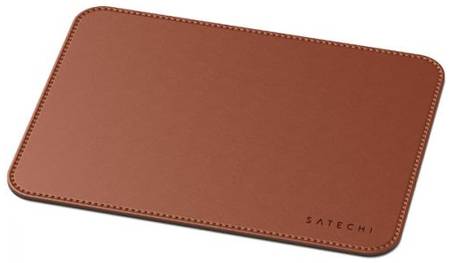 Коврик для мыши Satechi Eco Leather Deskmate ST-ELMPN коричневый, эко-кожа 250 x 190 мм 969904589