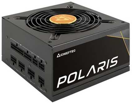 Блок питания ATX Chieftec Polaris PPS-750FC 750W, 80 PLUS GOLD, Active PFC, 120mm fan, Full Cable Management Retail 969905319