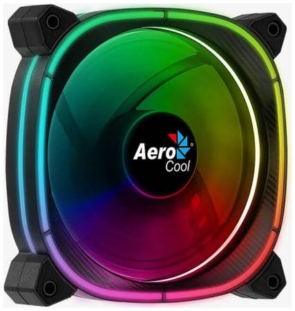 Вентилятор для корпуса AeroCool Astro 12 4710562750157 120x120x25mm, 1000rpm, 17.5 dBA, 42.1 CFM, 6-pin, ARGB led