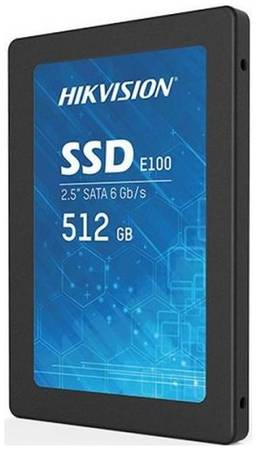 Накопитель SSD 2.5'' HIKVISION HS-SSD-E100/512G E100 512GB SATA 6Gb/s TLC 550/480MB/s IOPS 65K/76K MTBF 2M 7mm 969908503