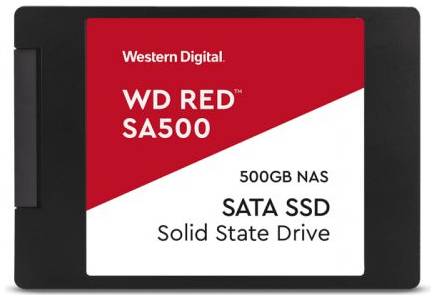 Накопитель SSD 2.5'' Western Digital WDS500G1R0A WD SA500 500GB SATA 6Gb/s 560/530MB/s IOPS 95K