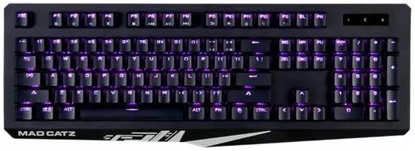 Клавиатура Mad Catz S.T.R.I.K.E. 4 KS13MMUSBL000-0 чёрная (Cherry Switch, RGB подсветка, аллюминиевая рама, USB)