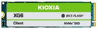Накопитель SSD M.2 2280 Toshiba (KIOXIA) KXG60ZNV256G 256GB KIOXIA XG6 PCIe Gen3x4 with NVMe 3D TLC 3050/1550MB/s IOPS 355K/365K MTBF 1.5M Bulk