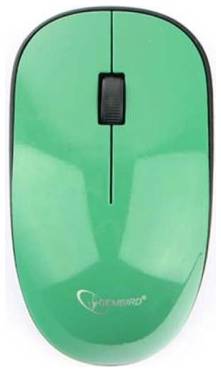 Мышь Wireless Gembird MUSW-111 зелёный, 2кн.+колесо-кнопка, 1200DPI, 2.4ГГц 969921959