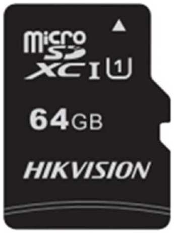 Карта памяти 64GB HIKVISION HS-TF-C1/64G MicroSDXC Class 10 92MB/s/30MB/s 969925104