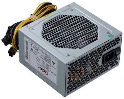 Блок питания ATX Qdion QD-500PNR 80+ 500W (ATX 2.31, Active PFC, 80+, 120mm fan)