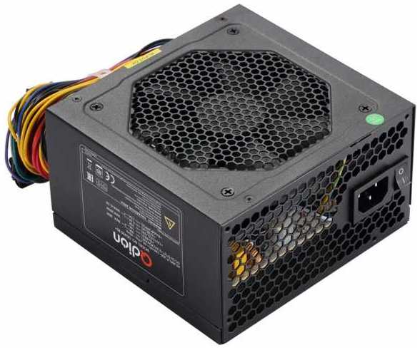 Блок питания ATX Qdion QD400 85+ 400W (ATX 2.31, Active PFC, 80+ Bronze, 120mm fan)