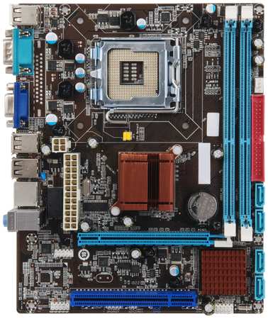 Материнская плата mATX Esonic G41CPL3 (LGA775, G41 2*DDR3(1333), 4*SATA 3G, 2*PCIE, 5.1CH, Glan, 10*USB 2.0, D-Sub) RTL