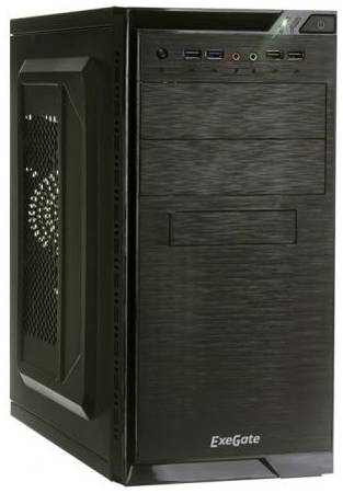 Корпус mATX Exegate QA-412U EX272747RUS minitower, XP500, 120mm, 2*USB+2*USB3.0, Audio