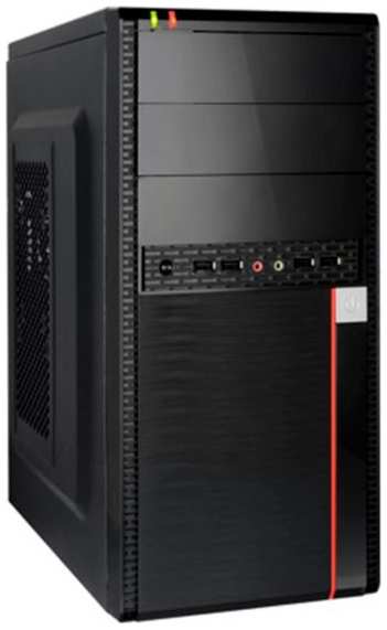 Корпус mATX Exegate BA-204U EX284033RUS minitower, AA350, 80mm, 2*USB+2*USB3.0, Audio